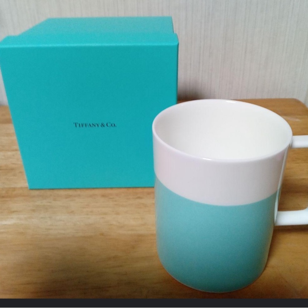Tiffany color block mug